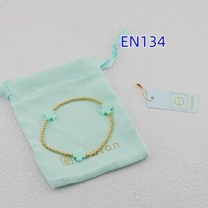 Enewton Gold Bead Cross Bracelet